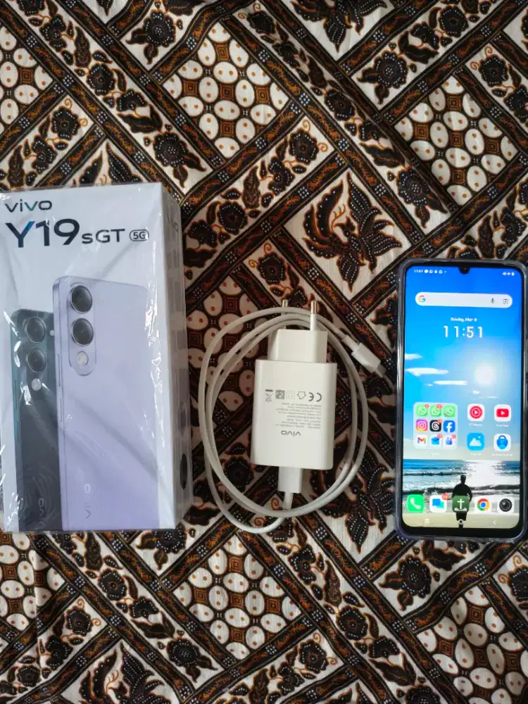 Vivo Y19sgt 5G 256 NFC Seperti Baru Sebulanan Pake