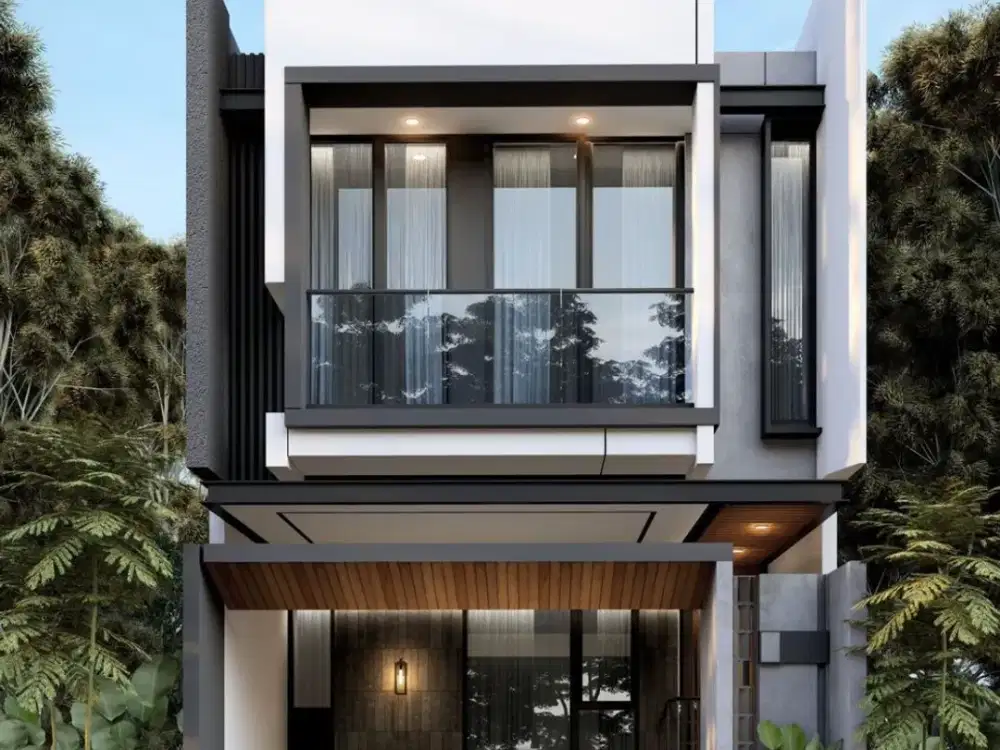 [FOR SALE] 10 UNIT BRAND NEW MODERN MINIMALIS HOUSE 2LANTAI + ROOFTOP