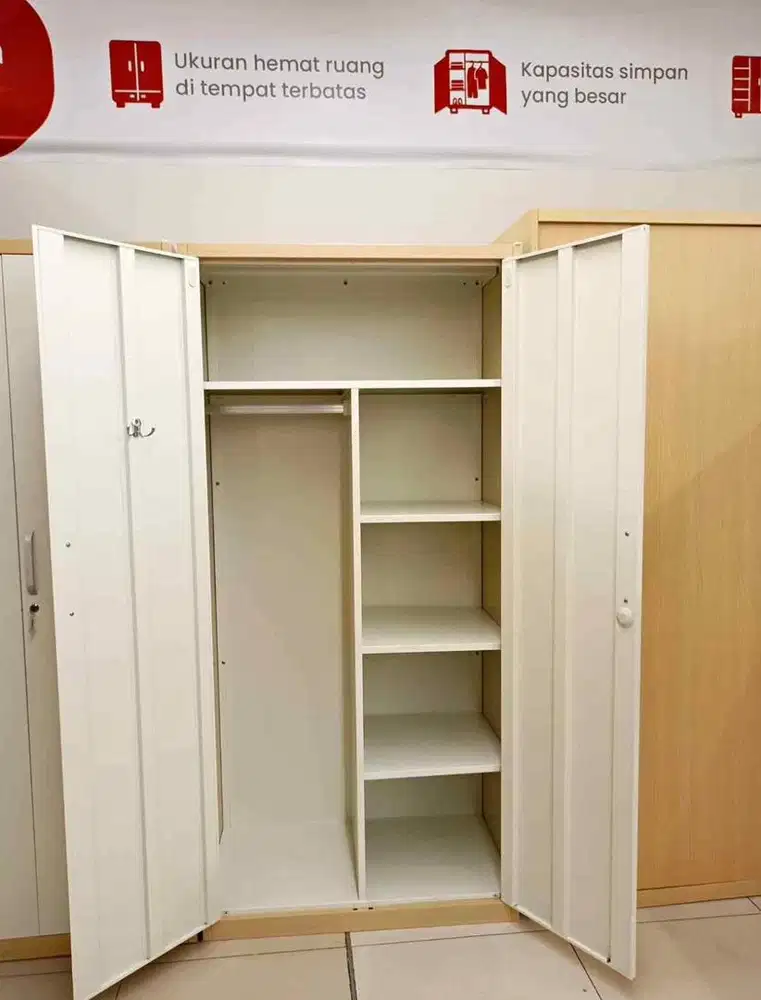 LEMARI PAKAIAN 2 PINTU