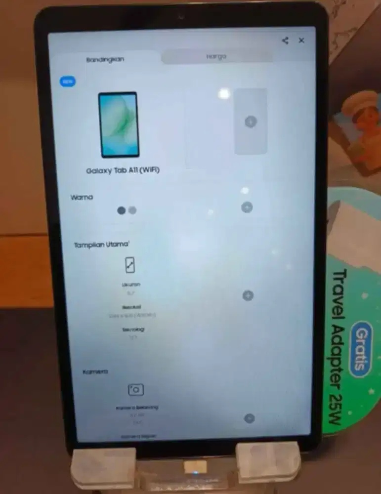 Samsung Galaxy Tab A11 bunga rendah cicilan ringan cukup KTP