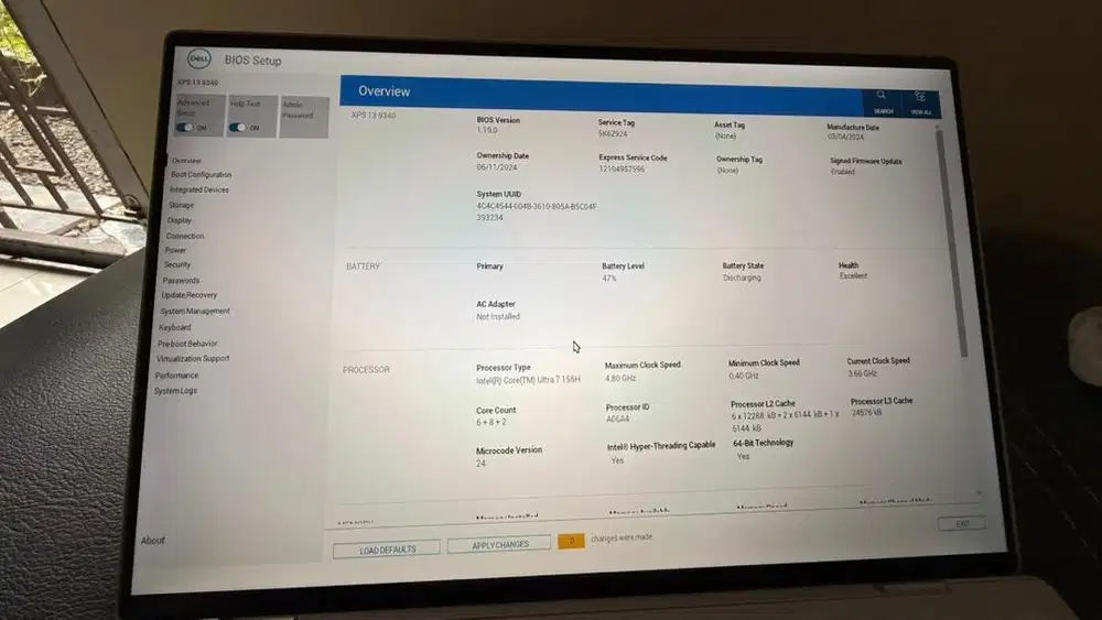 Dell XPS 13 Inch Core i7 Ultra