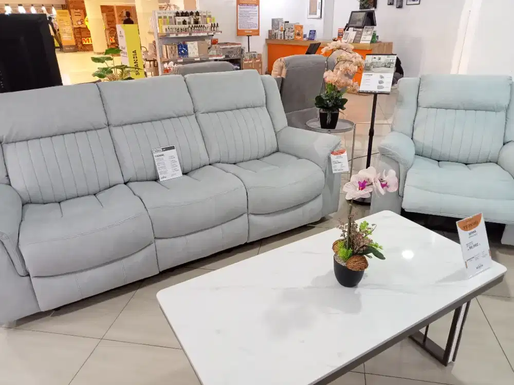 Kredit Sofa Recliner YVONNE Scandia 1s+3s