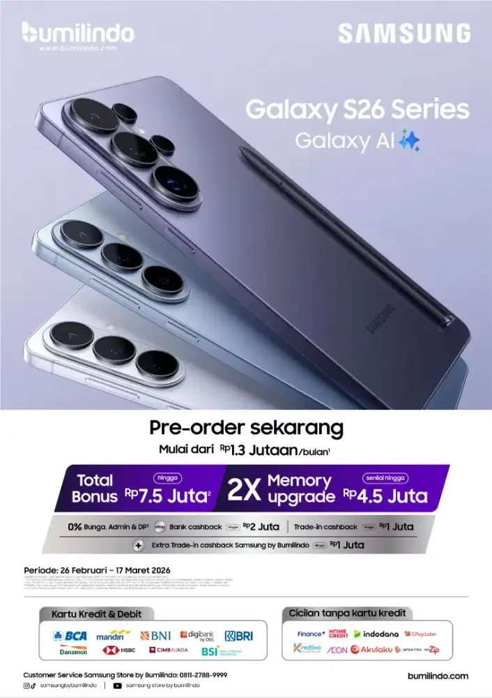 PO S26 Series Beli 1 dapat 6