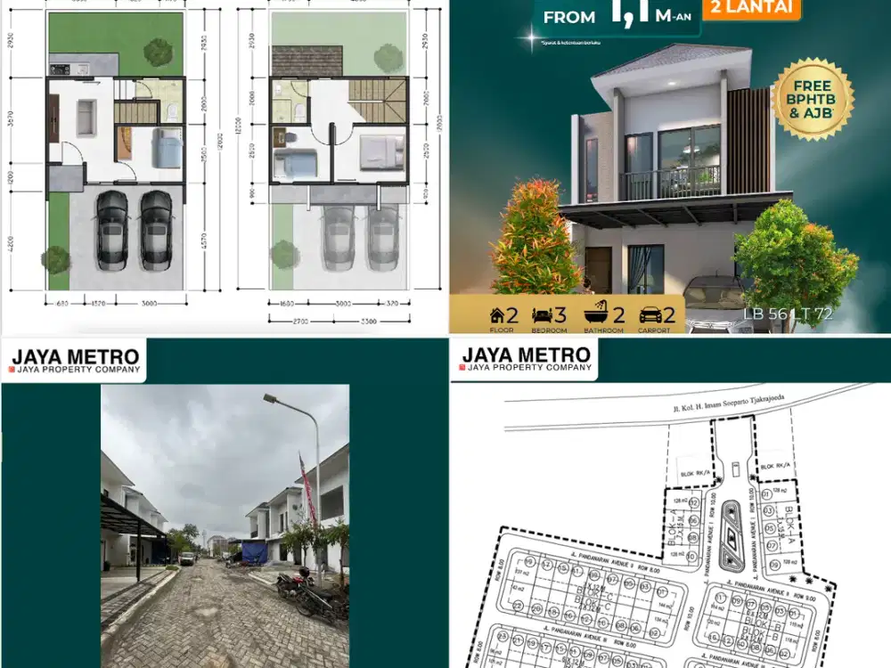 Pandanaran Avenue Semarang (Nature Inspired Living) Jaya Metro - DP 181 Jt