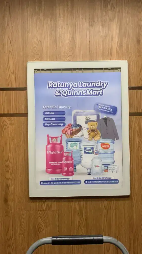 Loker kurir laundry & air galon diapartemen