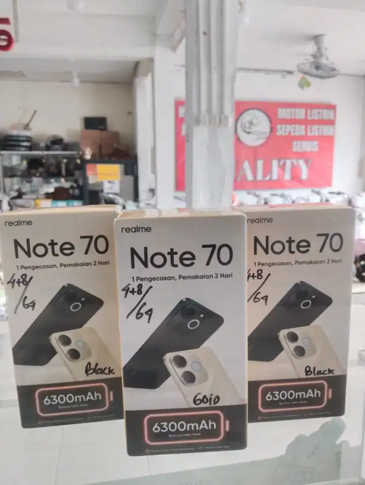 Promo MURAH‼️Realme Note 70 (4+8/64) Promo hp baru, segel dan murah