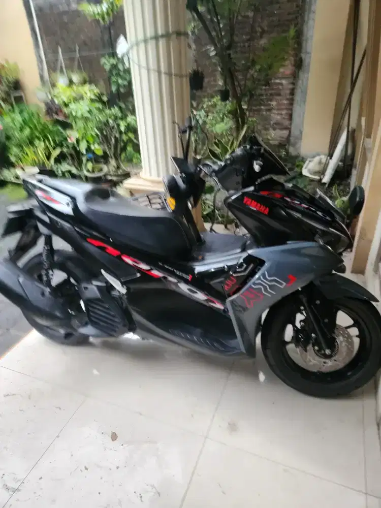 Aerox hitam abu 2024 gbm