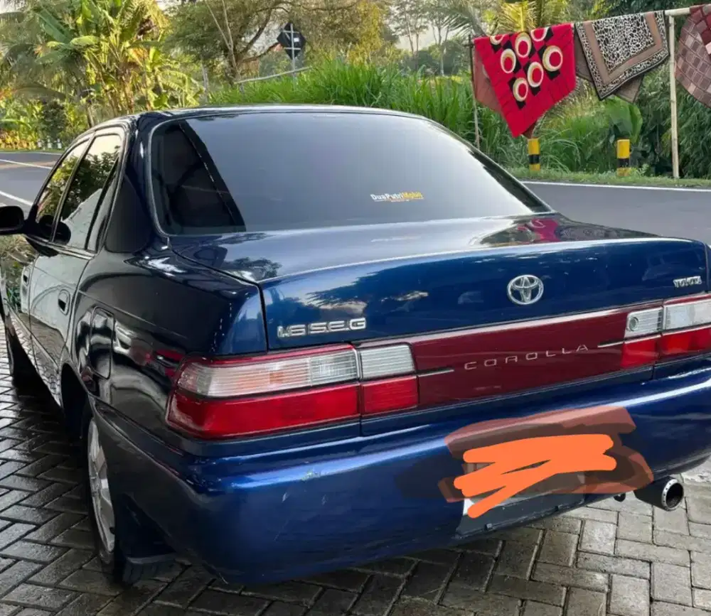 Jual cepat toyota corolla 1996 manual