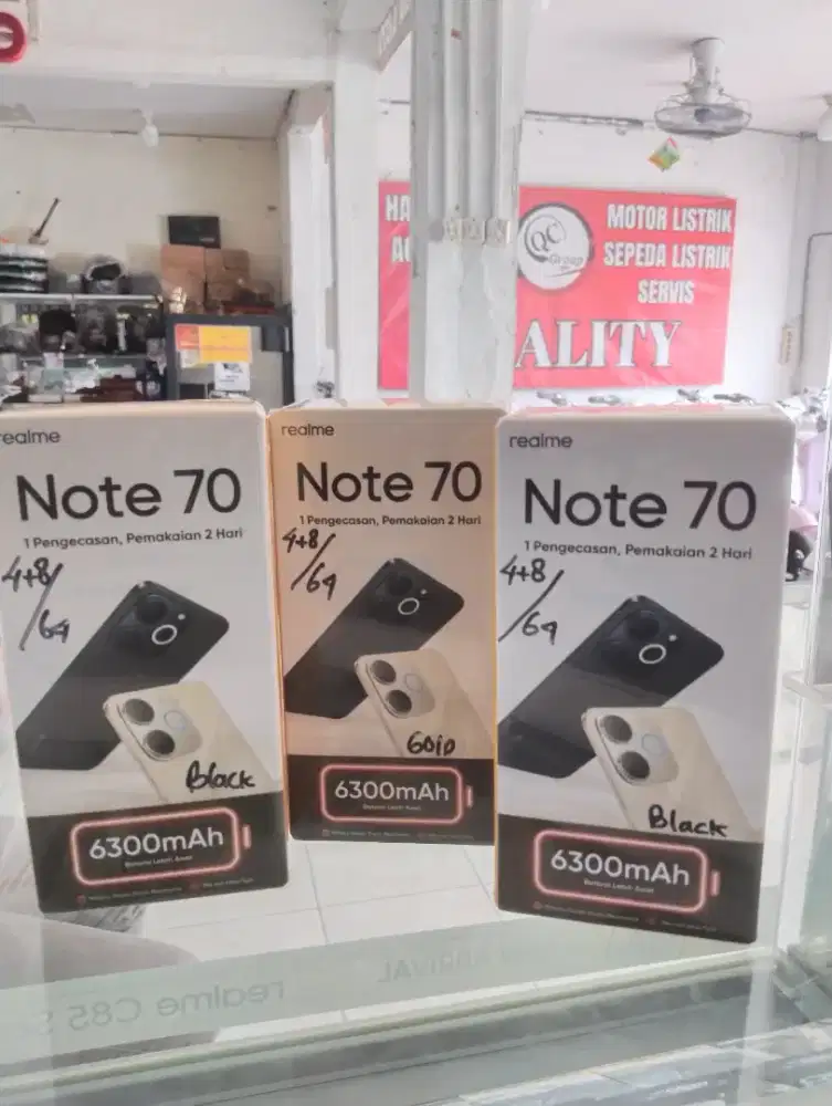 Promo MURAH‼️Realme Note 70 (4+8/64) Promo hp baru, segel dan murah