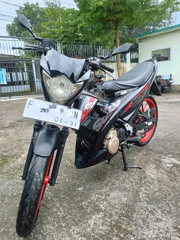 Satria F 150 cc tahun 2016 karbu