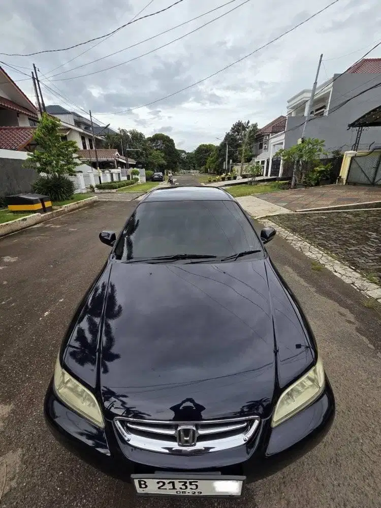 Dijual cepat Honda Accord VtiL 2002 MT Full original siap pakai
