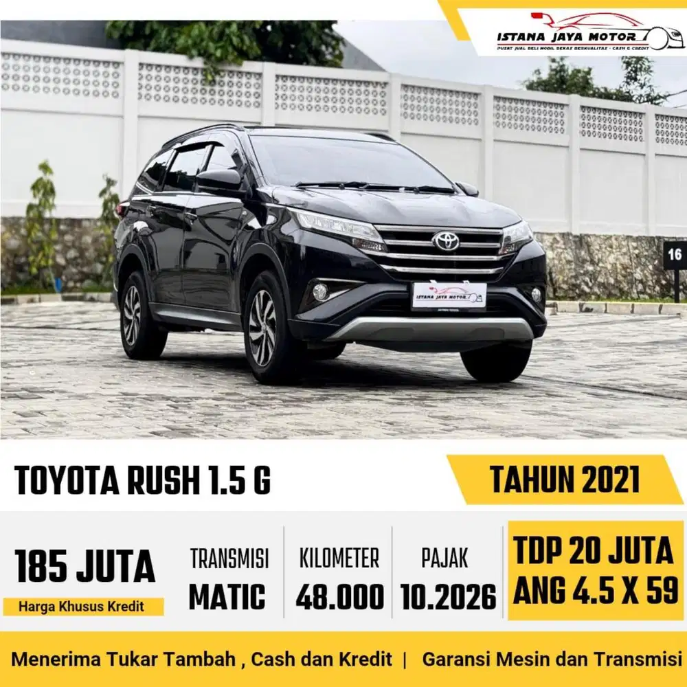 TOYOTA RUSH G AT 2021