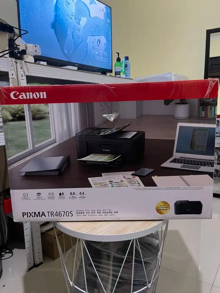 CANON PRINTER PIXMA TR4670S ALL IN ONE WIRELESS