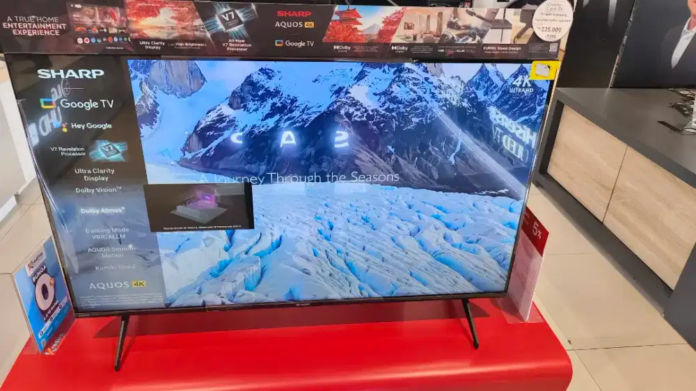 SHARP LED TV GOOGLE 4K 43 inch(Diskon)