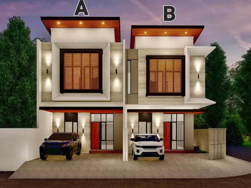 Rumah Unit A Nirwana Eksekutif New Gress Modern Surabaya