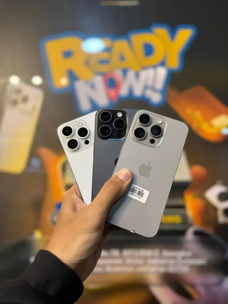 ready iphone 15 pro 128 gb second ibox