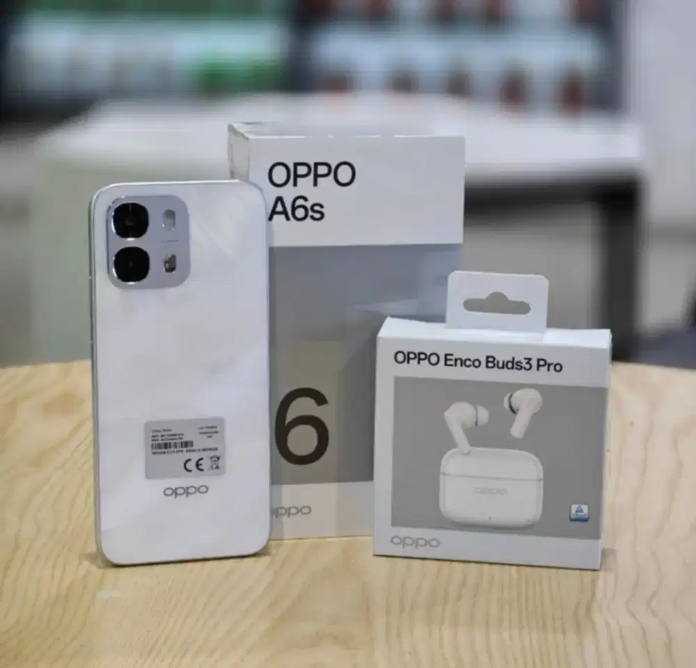 SPESIAL PRODUK BARU OPPO A6S BONUS TWS ORIGINAL TANPA INDEN