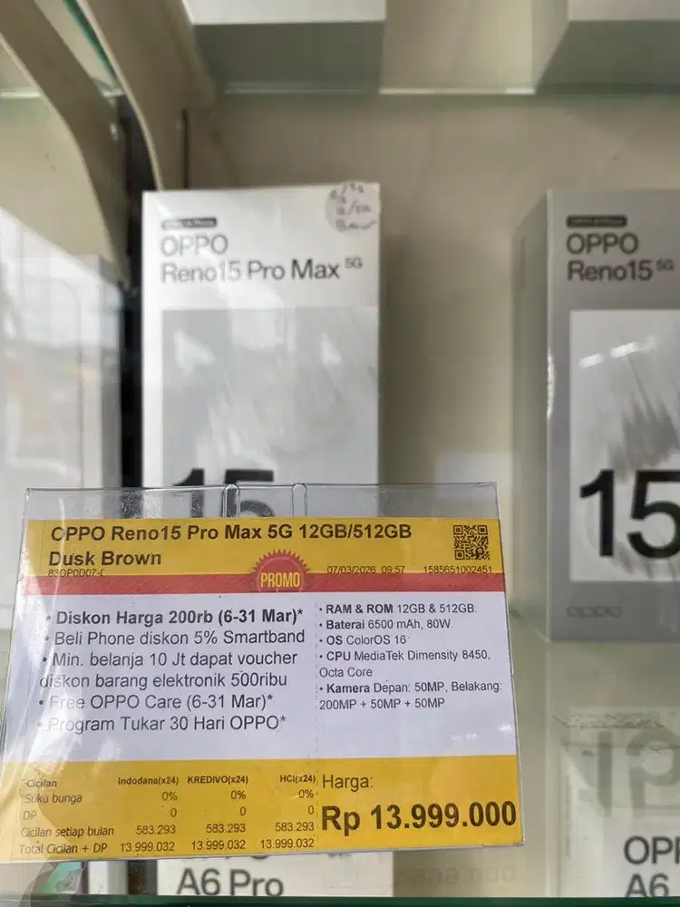 Cicilan ringan home credit cukup 15 rb peehari lohh gess