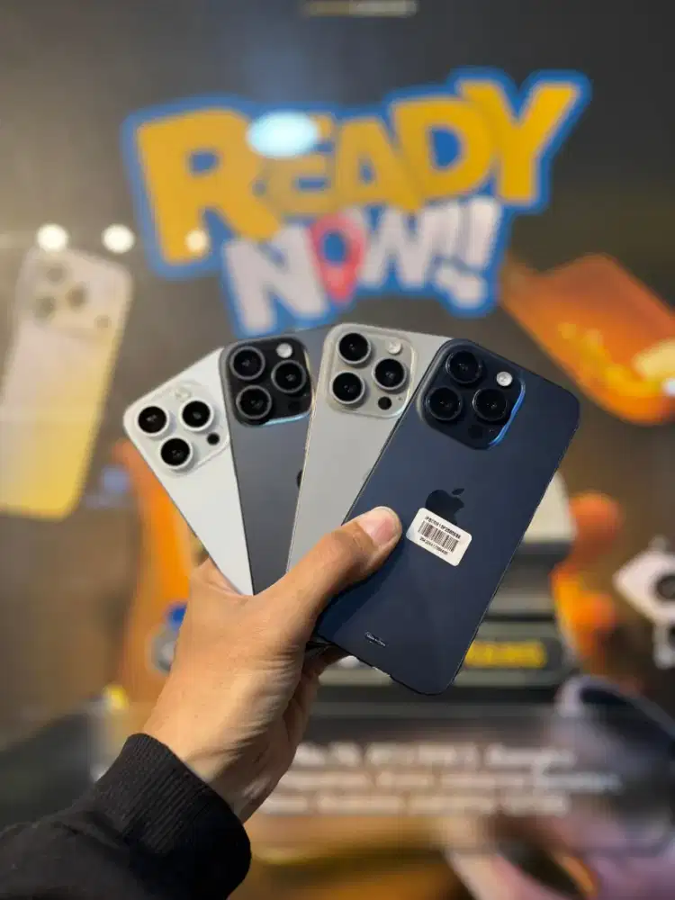 ready iphone 15 pro max 256 second ibox