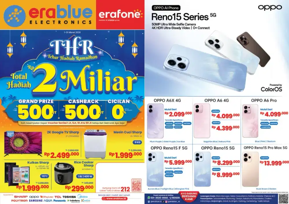 Barang promo Erablue mangun jaya