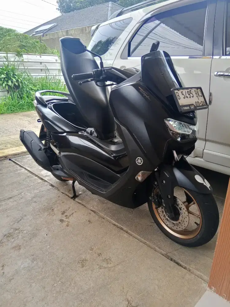 NMAX 155 ABS TCS ISS 2023 CONNECTED KEYLESS BLACK MATTE MULUS DAN GRES
