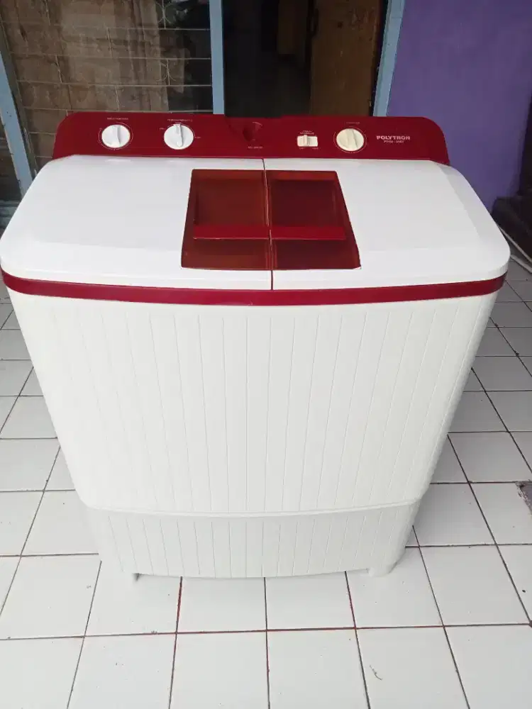 Mesin cuci POLYTRON JUMBO 9 kilo normal bersih Depok 2 timur