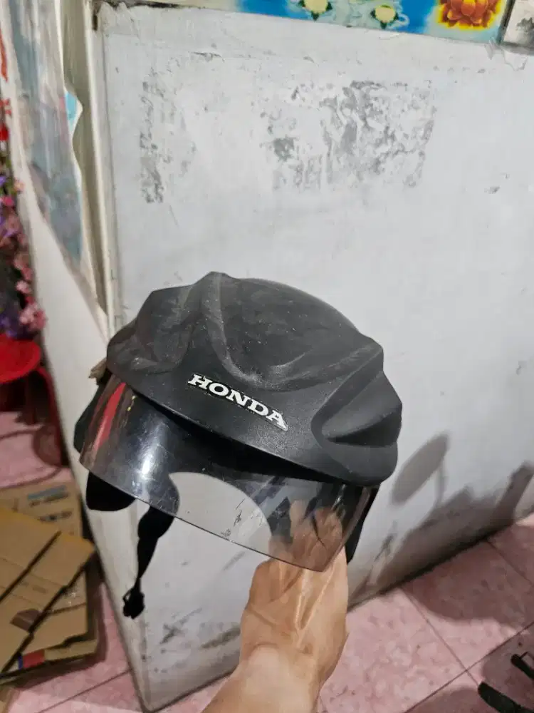 Helm Honda Warna Hitam