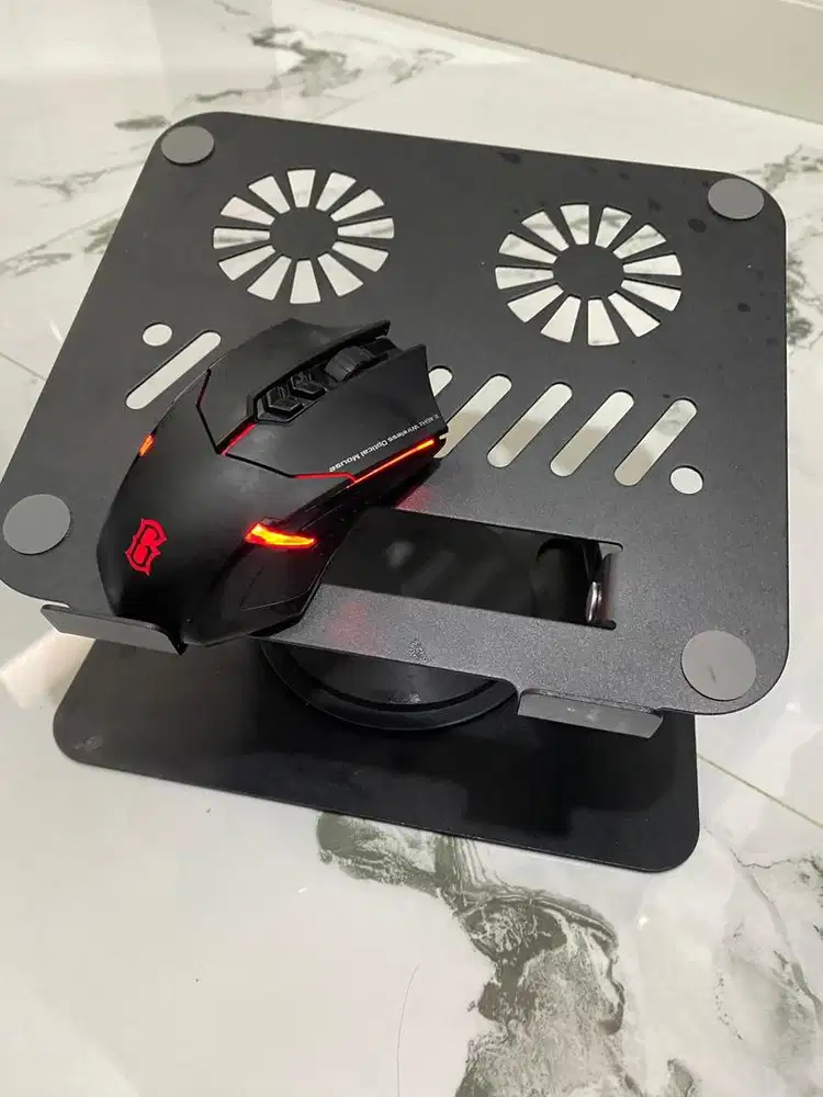 Mouse Gamen dan Dudukan Laptop