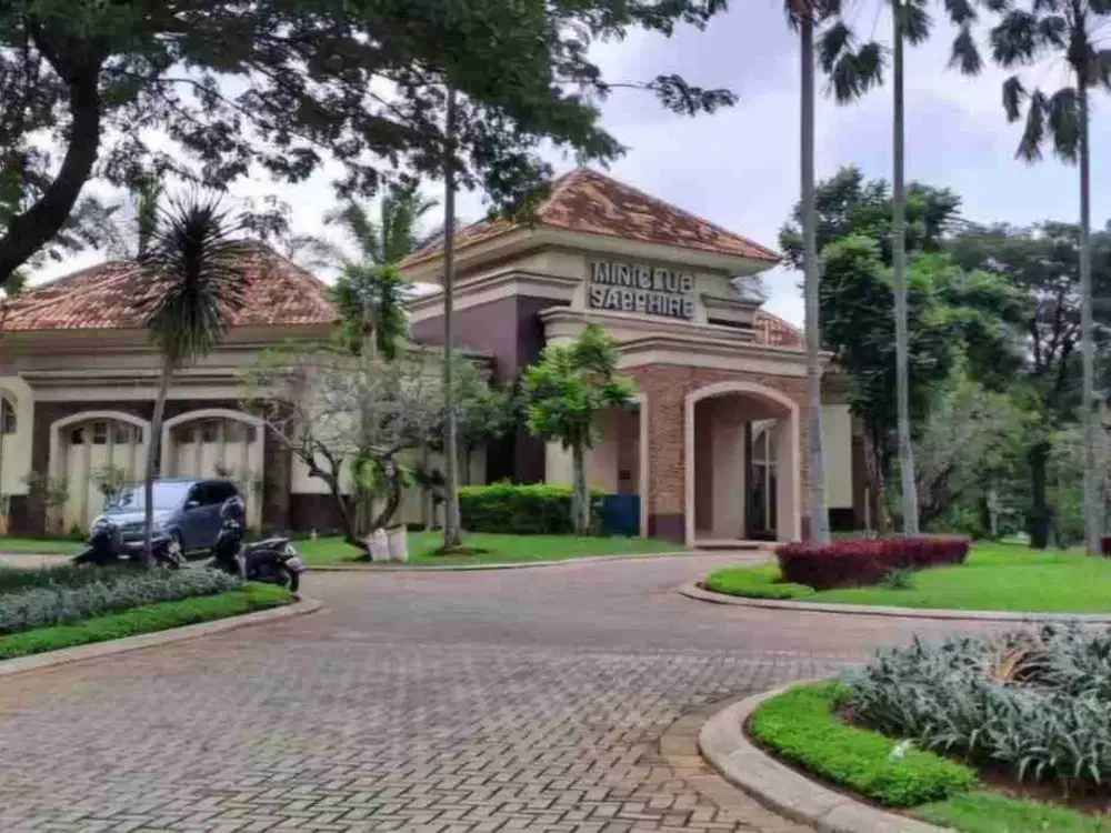TURUN HARGA 500 JT! Rumah Mewah 300m2 Saphire PHG Gading Serpong - View Boulevard