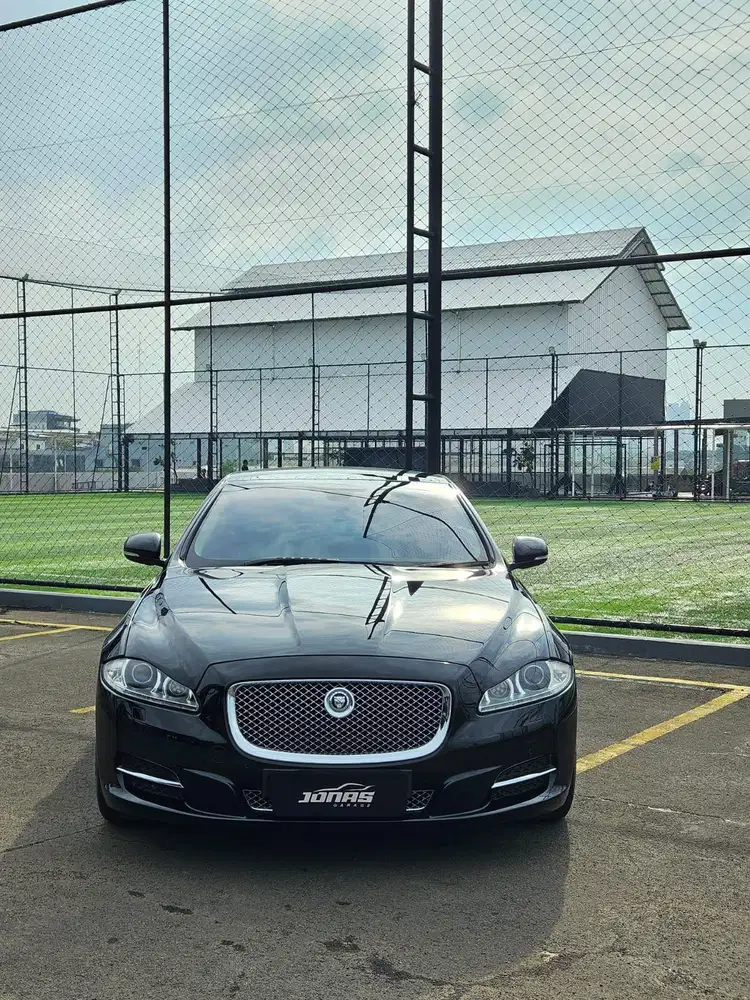 JAGUAR XJL 2013 BLACK ANTIK