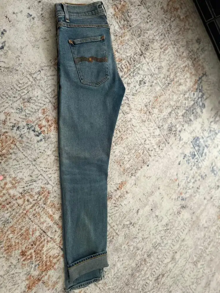 Nudie Lean Dean Heavy Worn Selvdege levis iron heart momotaro