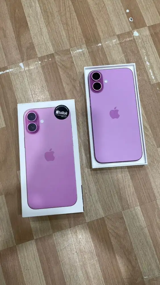 Iphone 16 plus 256GB pink resmi
