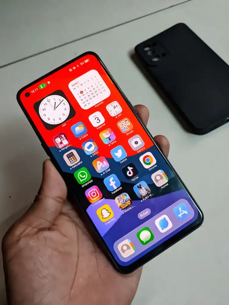 Oppo reno 6 mulus siap pakai 8+8/128gb
