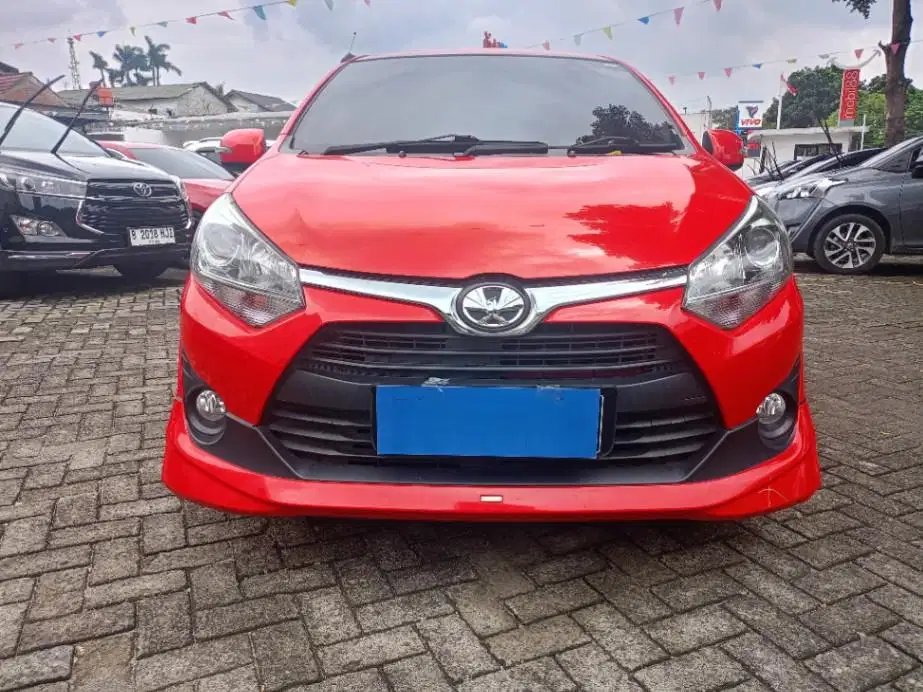 DP MURAH Toyota Agya 1.2 TRD Sportivo Bensin-AT 2019 Merah C7NDD