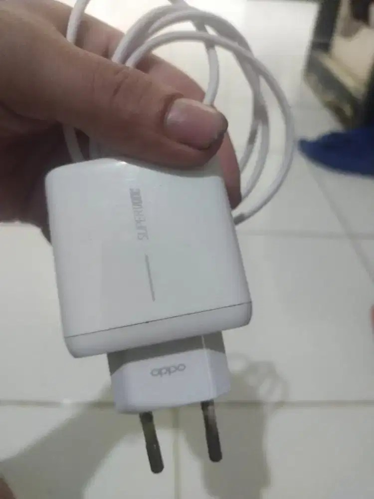 Charger oppo 65watt original super vooc fast charging