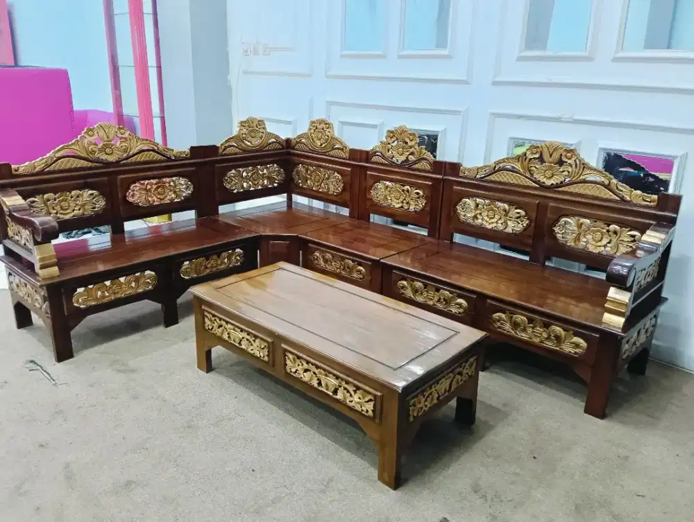 KURSI TAMU, JATI MERAH