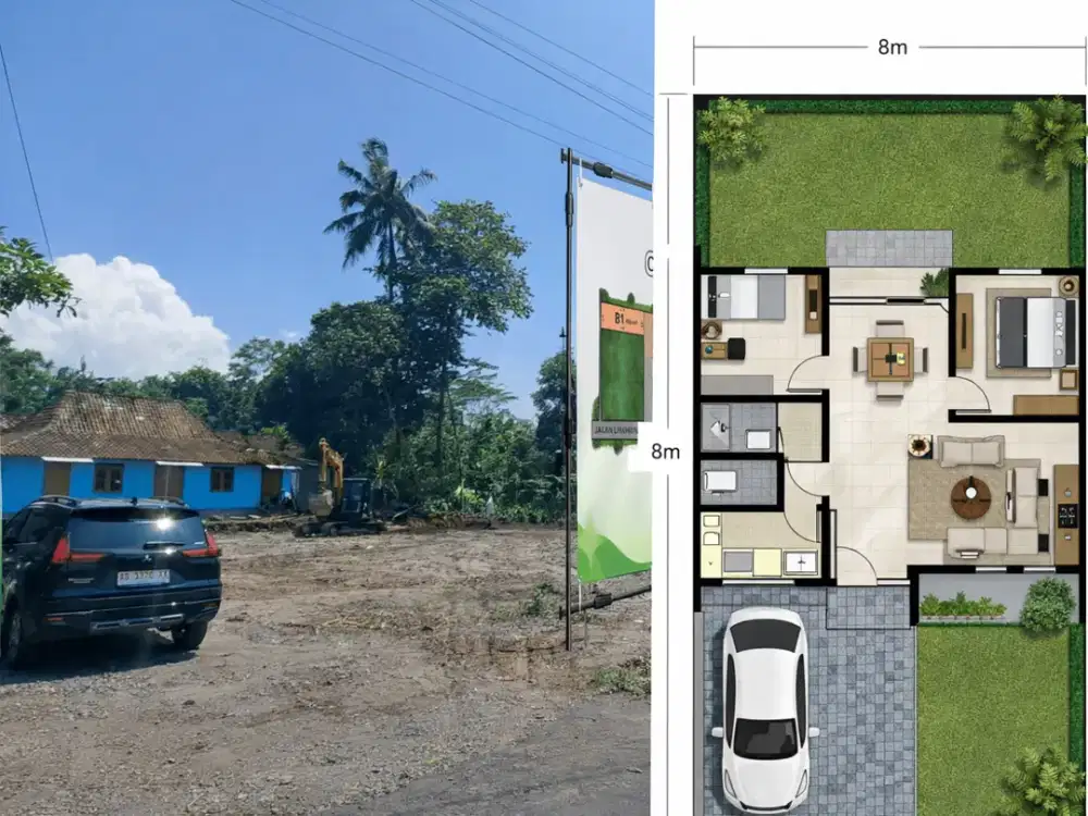 Nyaman Untuk Rumah Selepas Pensiun, Tanah Di Jalan Kaliurang Atas