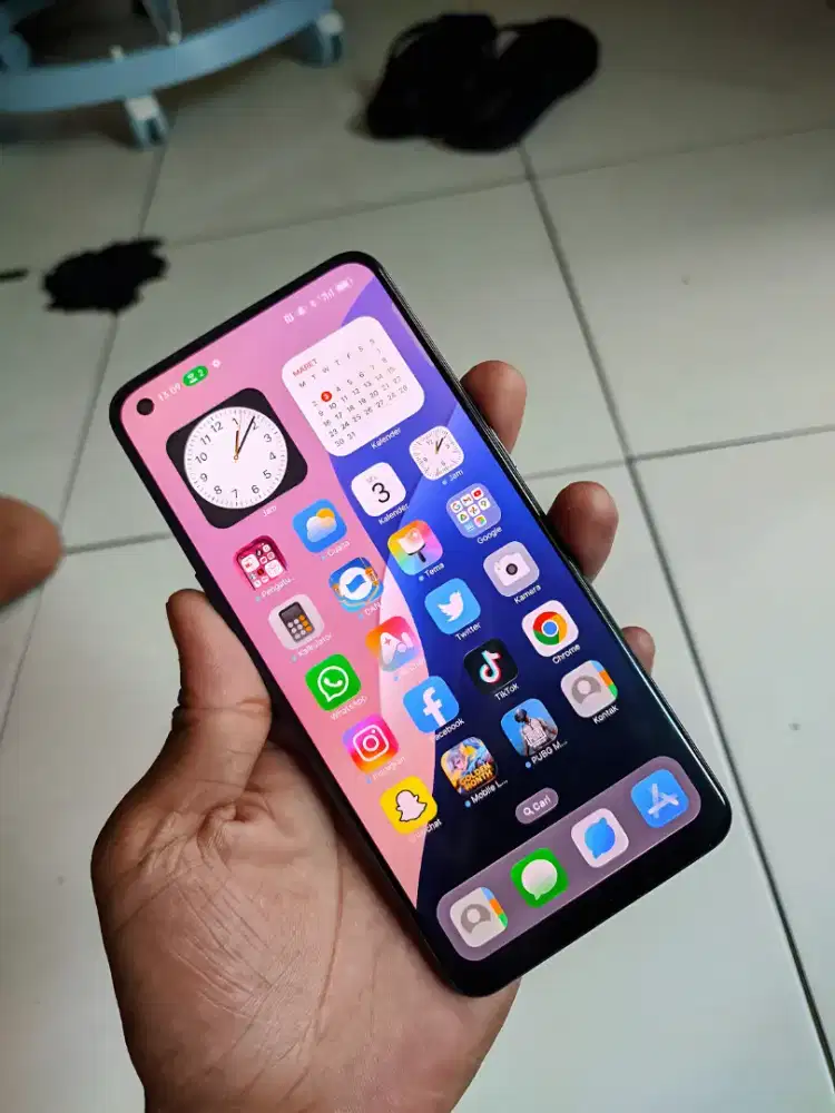 Oppo reno 6 mulus siap pakai 8+8/128gb