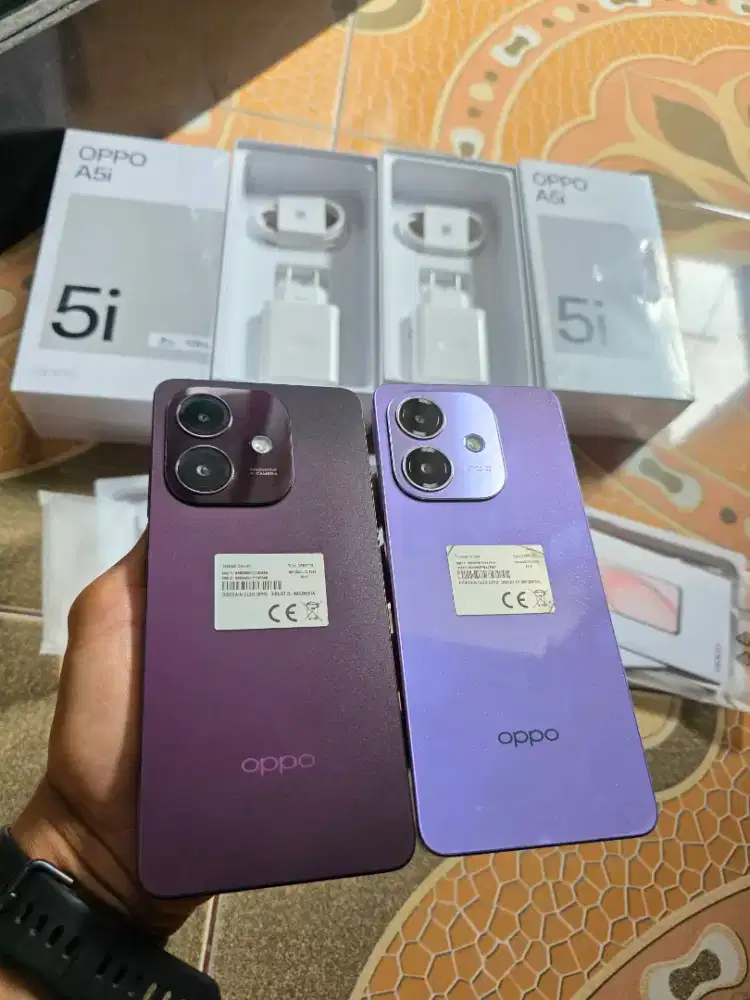 Oppo a5i 4/128 mulus acc blm pakai