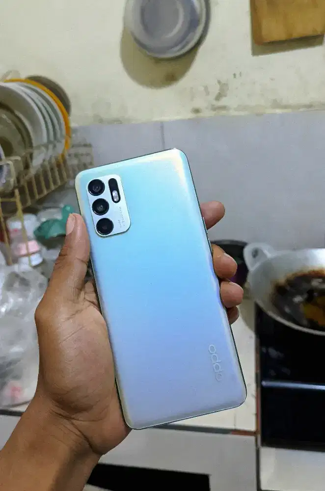 Oppo reno 6 mulus siap pakai 8+8/128gb