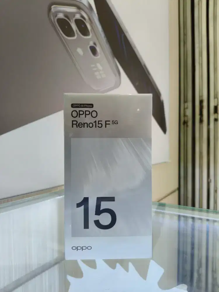 OPPO RENO 15F 5G 12/256GB NEW GARANSI RESMI 12 BULAN