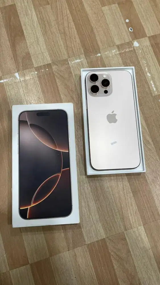 Iphone 16 promax 256gb desert titanium resmi