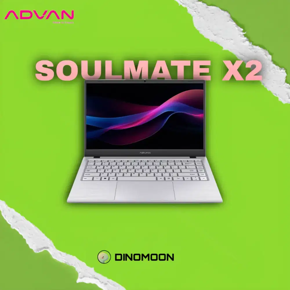 ADVAN SOULMATE X2 AMD 3020 8GB SSD 128GB (ORIGINAL) (NEW)