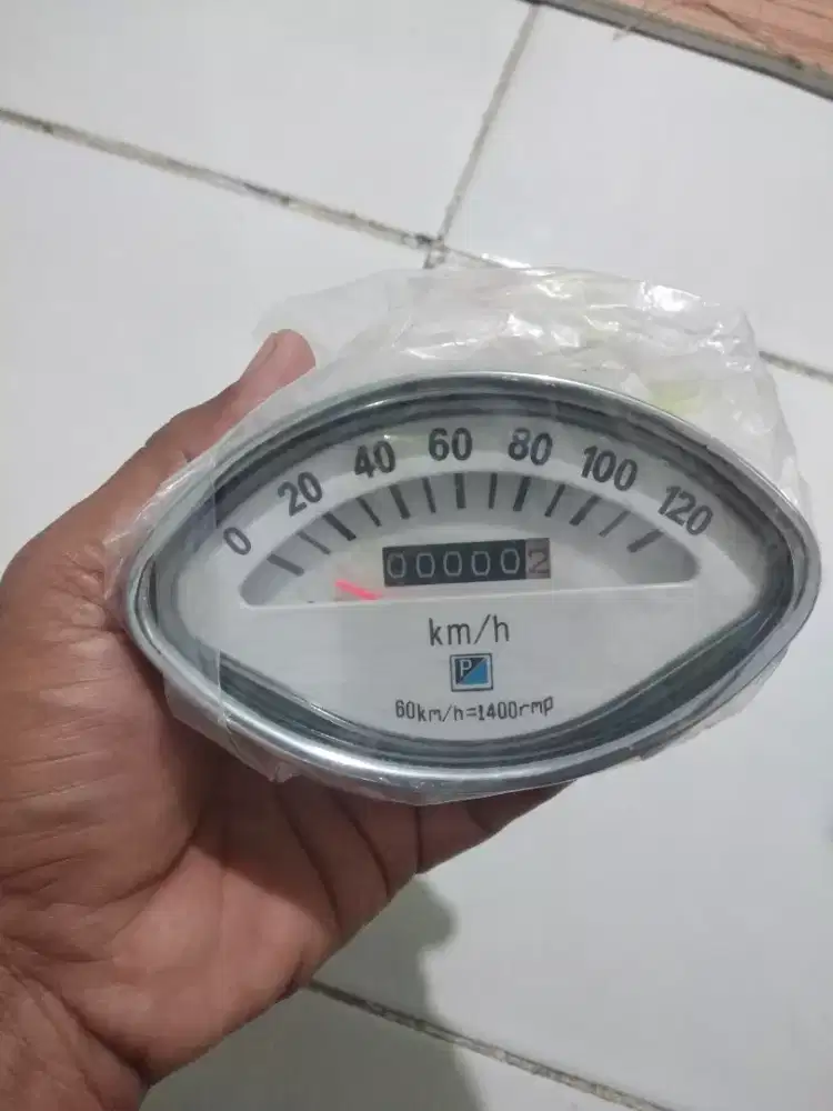 Speedometer Oval Vespa VBB SUPER SPRINT