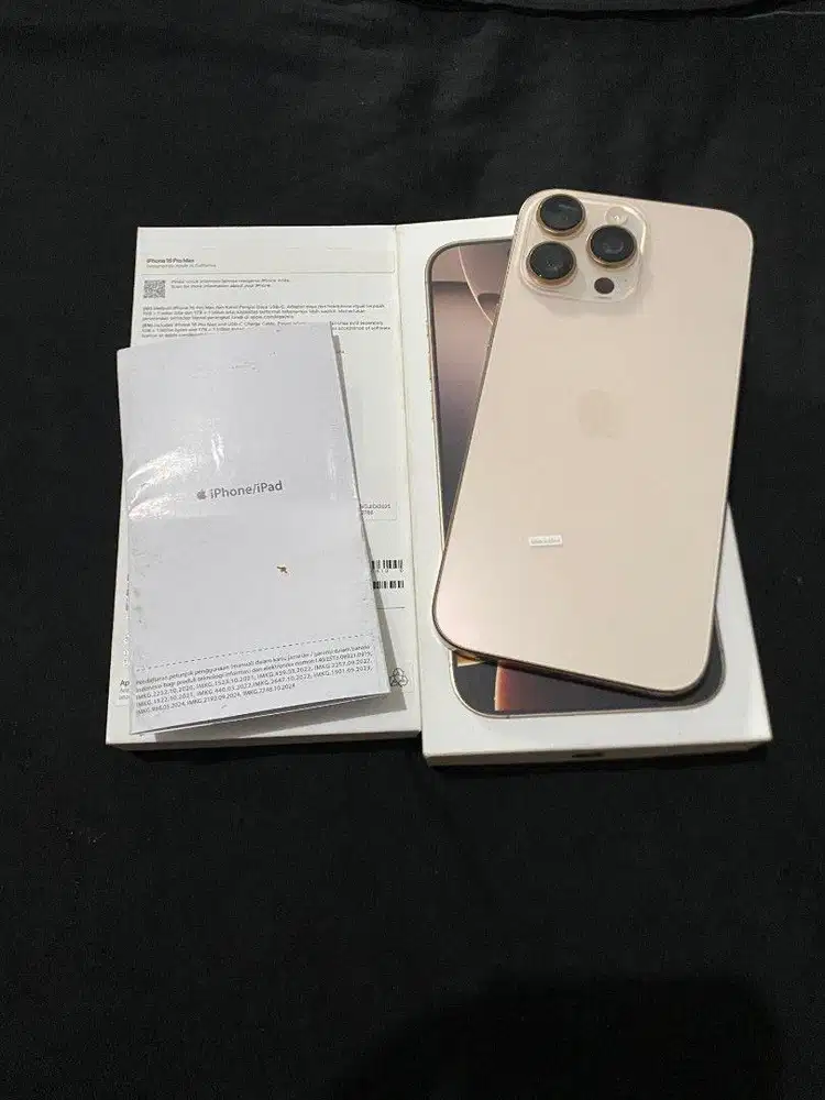 iPhone 16 Promax 512 Gb Dessert Titanium Ex iBox  Bh 100%