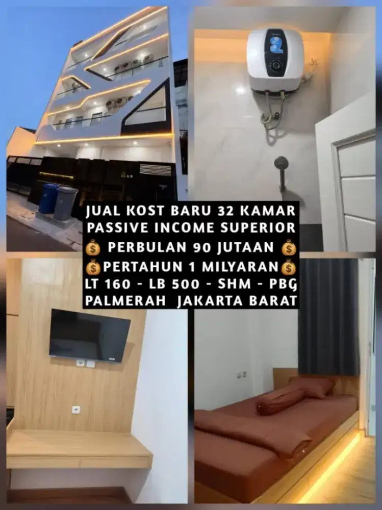 JUAL KOST KOSAN DI PALMERAH DEKAT RS HARAPAN KITA OFFICE AREA S PARMAN