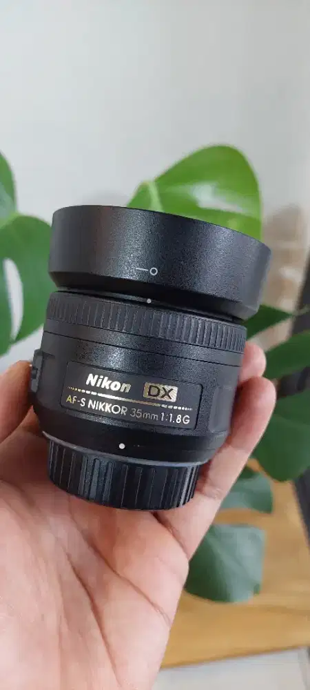 NIKON AFS 35MM F1.8 DX LIKE NEW FULLSET