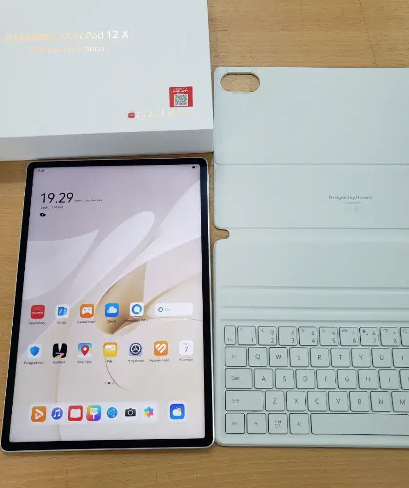 Huawei MatePad 12X RAM 12/256GB Resmi Indo Mulus Plus Keyboard