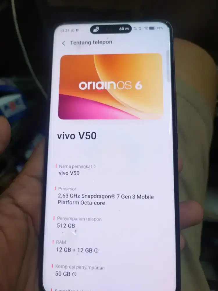 Vivo v50 12/512