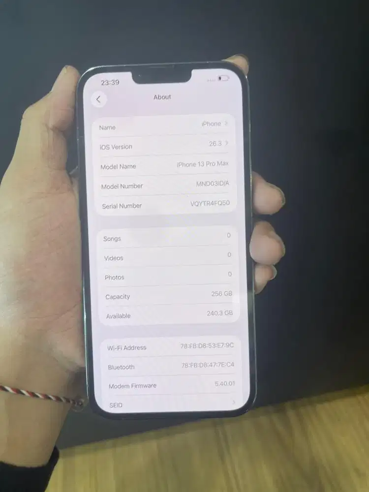 Iphone 13 Promax 256GB ibox full set ori 100%